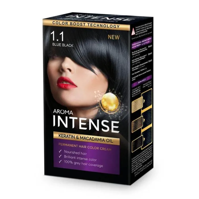 Kolora Intense Крем-боя за коса 1.1 Синьо черен 50 мл