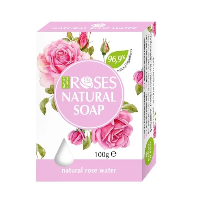 Agiva Roses Натурален сапун роза 100 гр