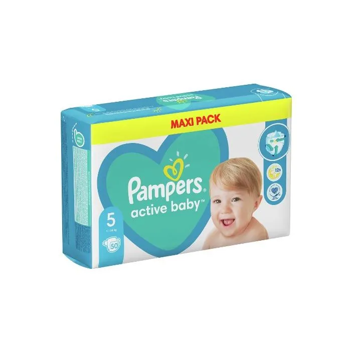 Пелени Pampers Active Baby Maxi Pack Размер S 50 бр ▷ На цена