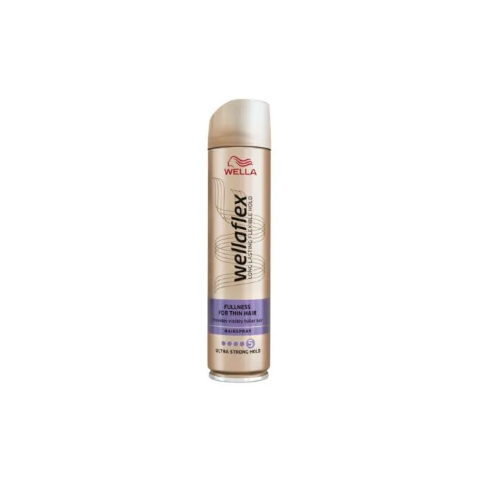 Wella Wellaflex Fullness For Thin Hair Лак за коса за обем на фина коса 5 250 мл Procter&Gamble