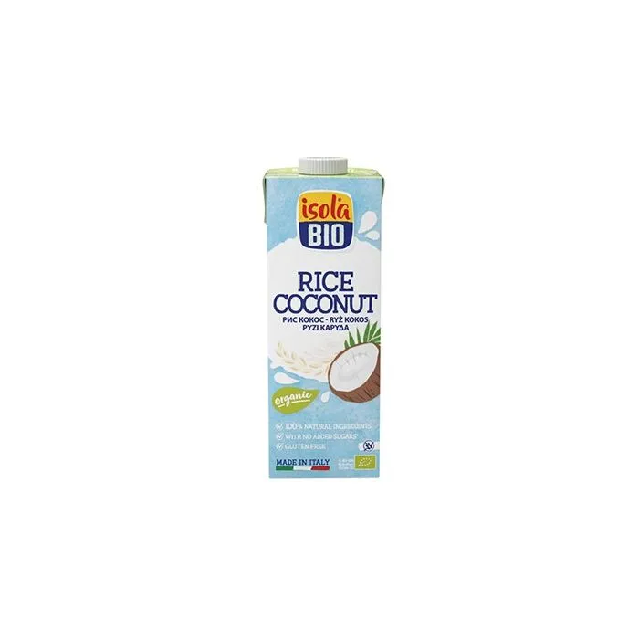 Isola Bio Био оризово-кокосова напитка без глутен 1 л