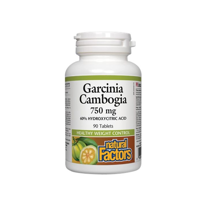 Natural Factors Garcinia Cambogia натурален продукт за отслабване 750 мг х 90 таблетки