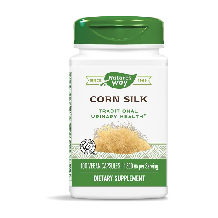Nature's Way Corn Silk Царевична коса за здрав уринарен тракт 400 мг х100 V капсули