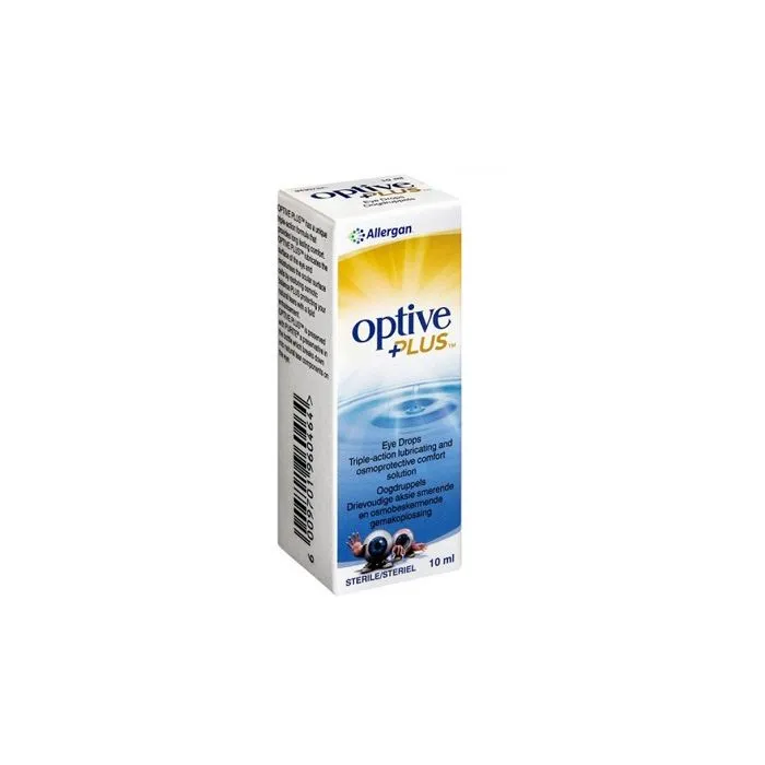 Optive Plus Капки при сухи очи с дълготраен ефект 10 мл Allergan