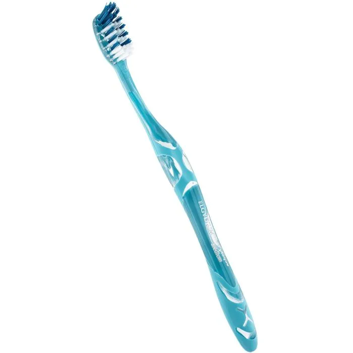 Elgydium Whitening четка за зъби избелваща медиум