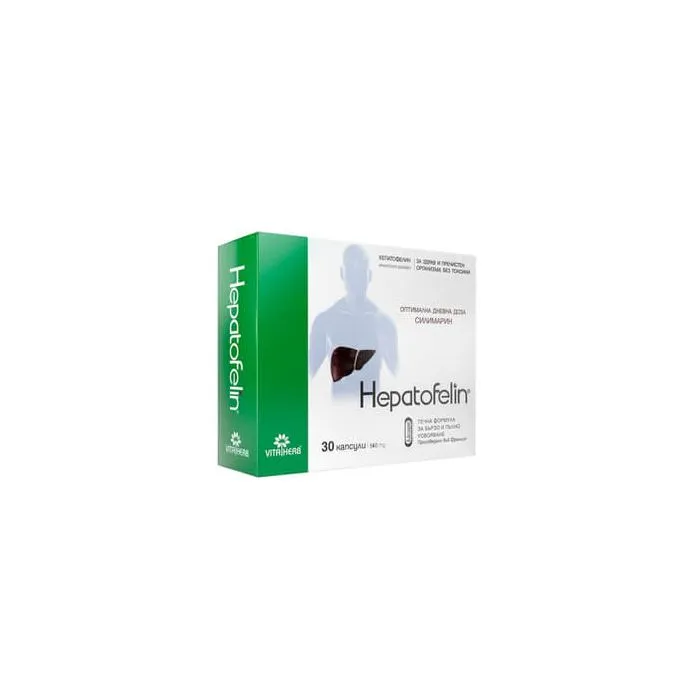 Hepatofelin За черения дроб x 30 капсули Vita Herb