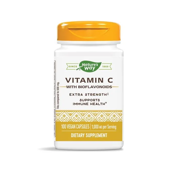 Nature's Way Vitamin C With Bioflavonoids Витамин C и биофлавоноиди 1000 мг х100 V капсули