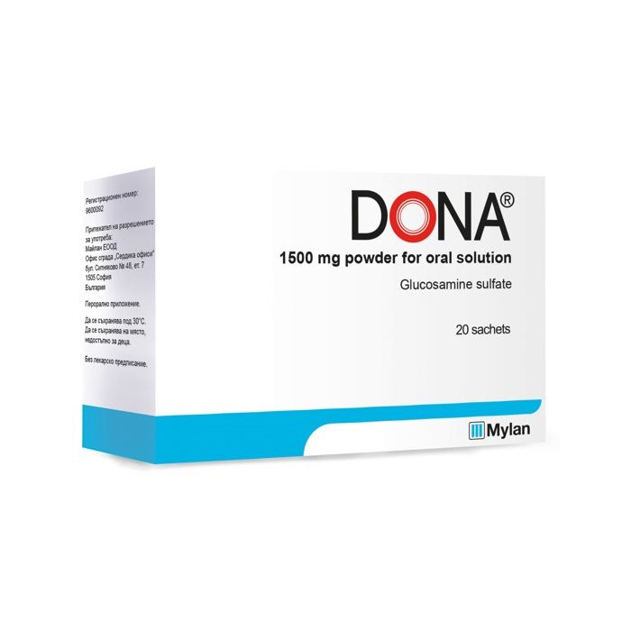 Dona за лечение на остеоартрит 1500 мг 20 сашета MEDA Pharma