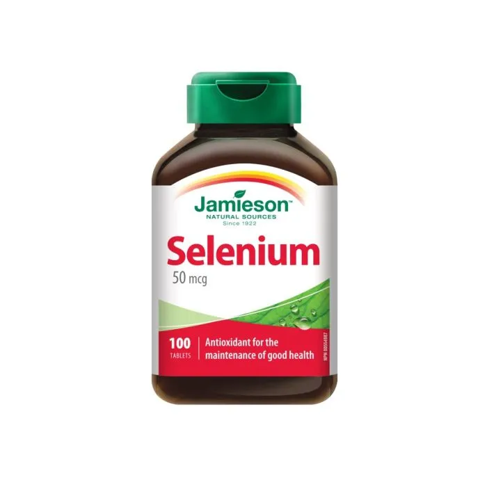 Jamieson Selenium Селен 50 мкг 100 таблетки