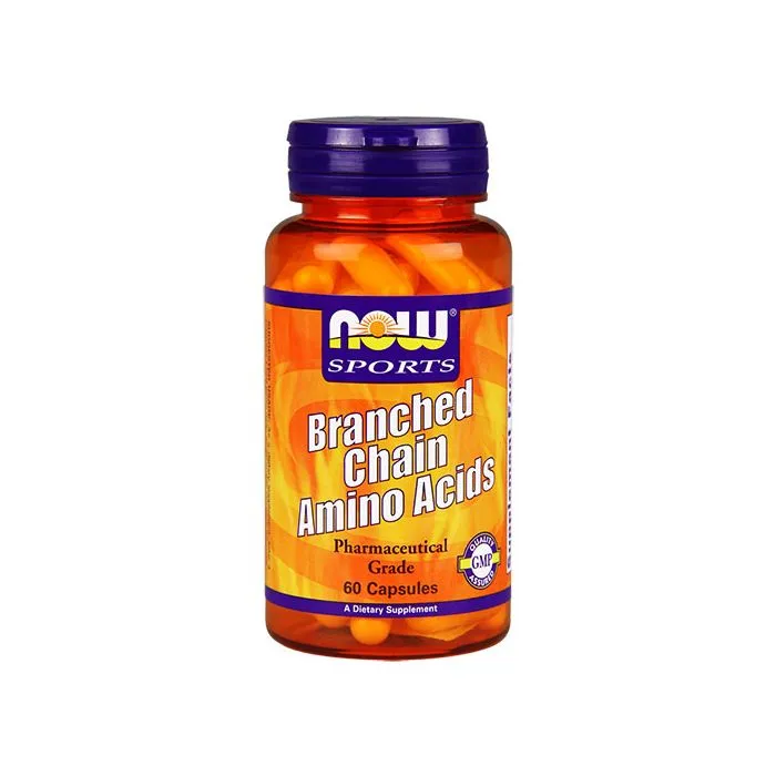Now Foods Branched Chain Amino Acids BCAA Верижно разклонени аминокиселини х 60 капсули