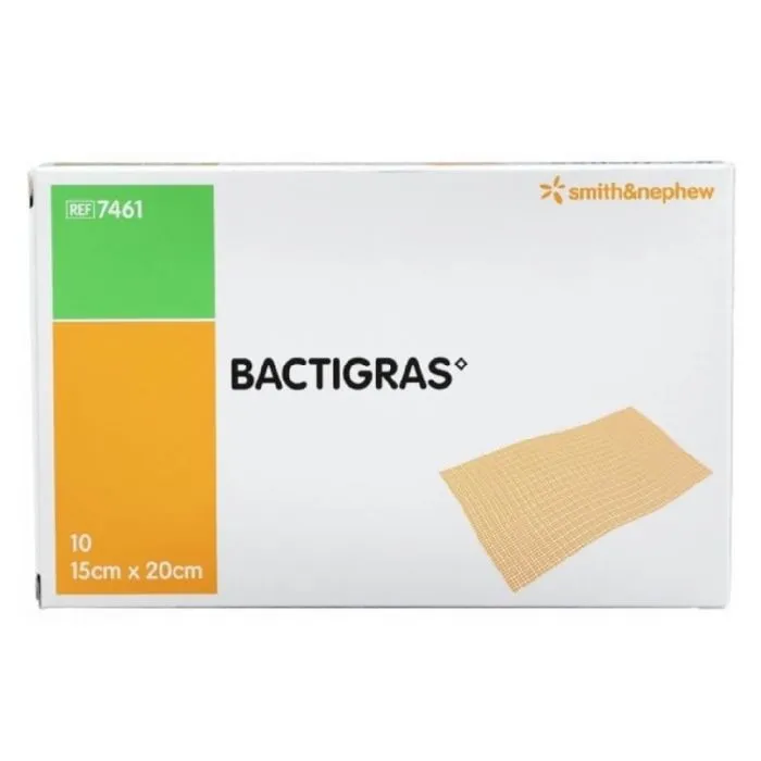 Bactigras Превръзка за рани 15х20 см х 10 бр