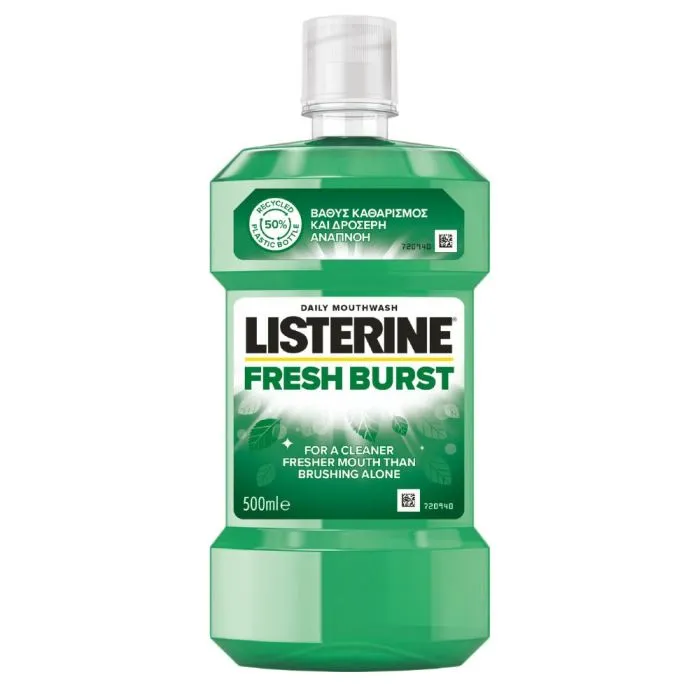 Listerine Fresh Burst Вода за уста 500 мл