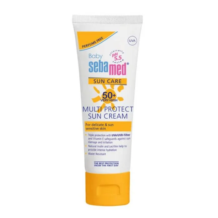 Sebamed Sun Care Baby Multi Protect Cream Слънцезащитен крем SPF50+ 75мл 