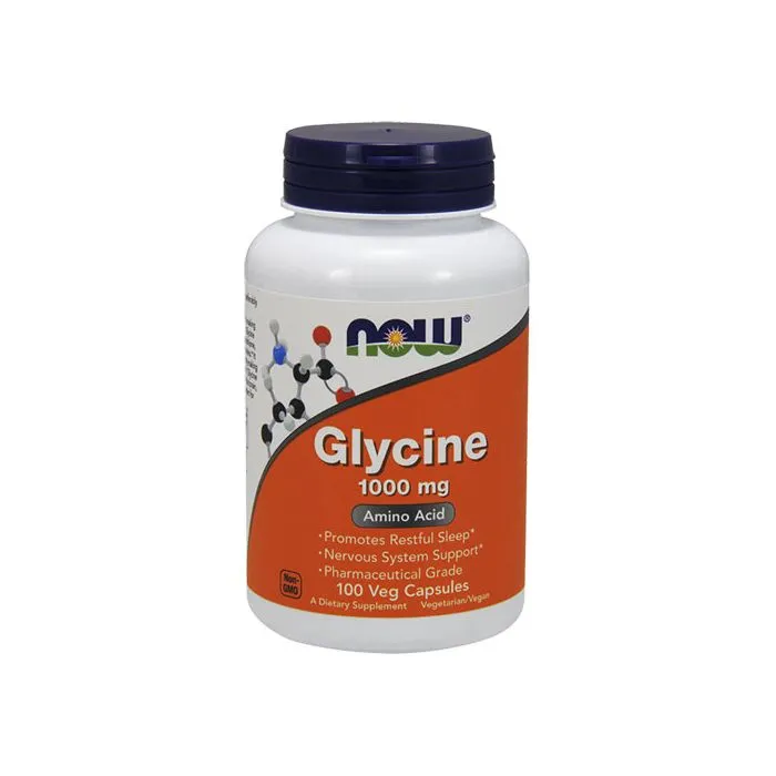Now Foods Glycine Глицин 1000 мг х 100 капсули