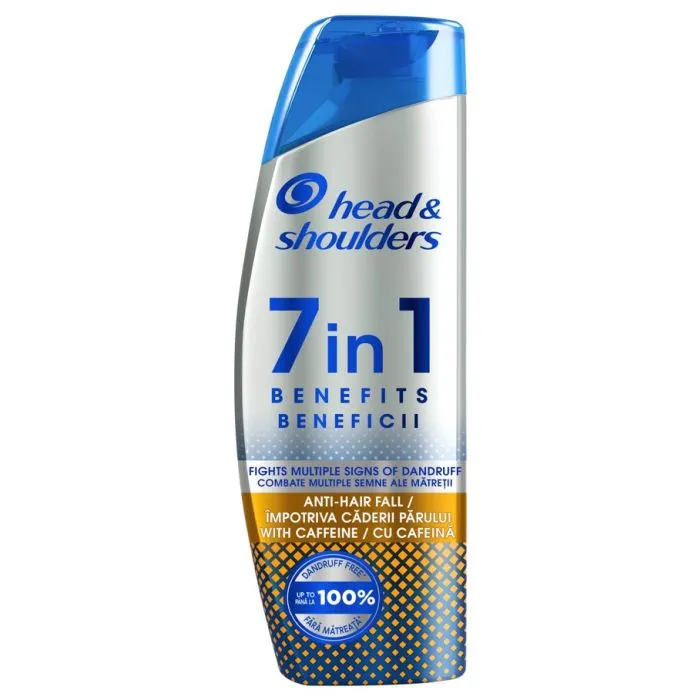 Head & Shoulders 7 in 1 Anti-Hair Fall Шампоан против косопад със 7 действия 270 мл