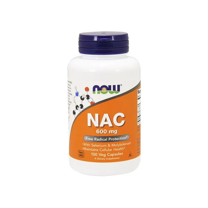 Now Foods NAC НАК Н-Ацетил Цистеин 600 мг х 100 капсули