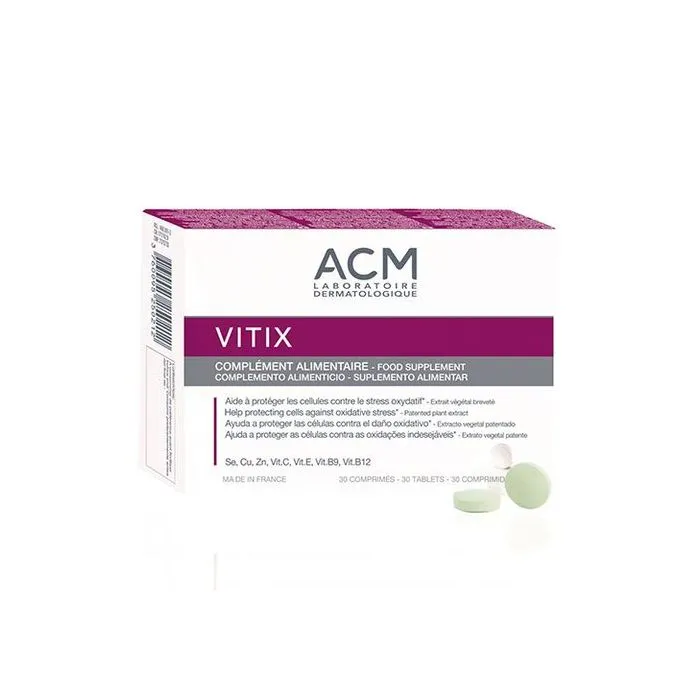 Vitix Антиоксидантни таблетки при витилиго х30 бр ACM