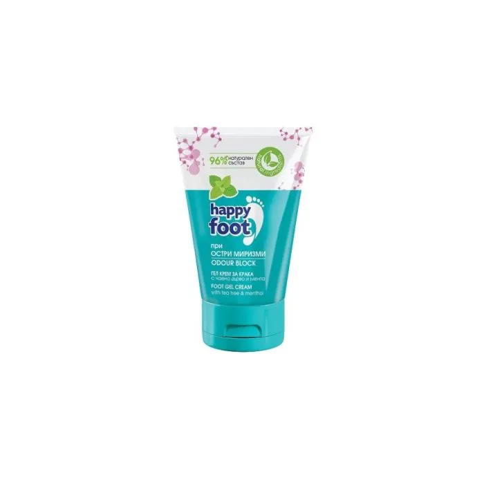 Agiva Happy Foot Cream Натурален гел крем при остри миризми 100 мл