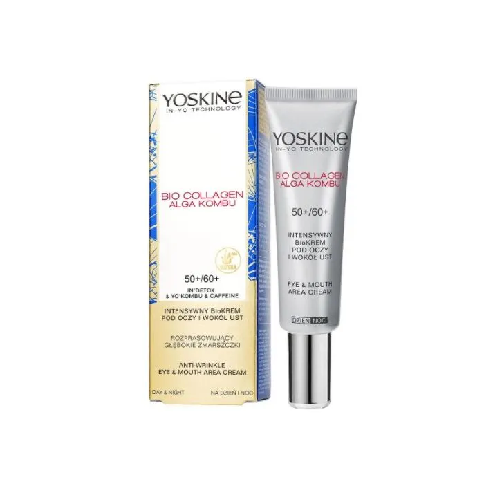 Yoskine Bio-Collagen Крем за зоните около очите и устните 50+/60+ 15 мл