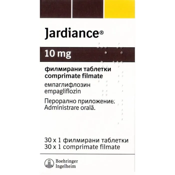 Джардинс 10 мг х 30 таблетки Boehringer