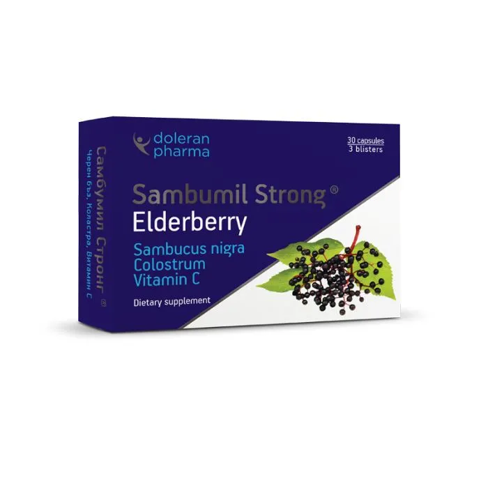 Sambumil Strong За имунната система х30 капсули Doleran Pharma