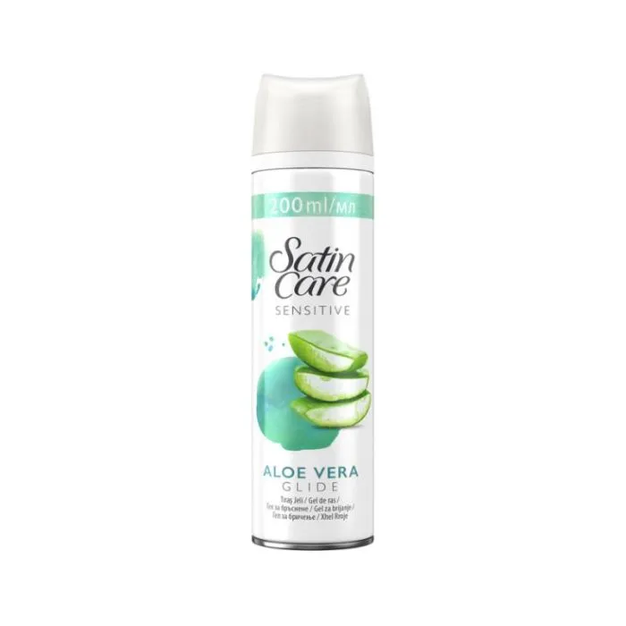 Gillette Venus Satin Care Гел за бръснене за жени с чувствителна кожа 200 мл