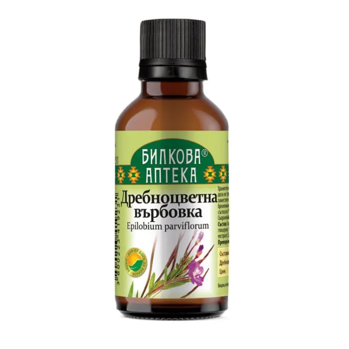 Bioherba Билкова аптека Тинктура Дребноцветна Върбовка 50 мл