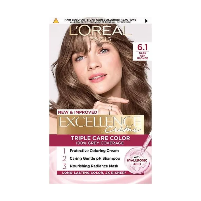 L’Oreal Excellence Creme Боя за коса 6.1 Dark Ash Blonde