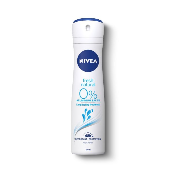 Nivea Fresh Natural Дезодорант спрей против изпотяване за жени 150 мл