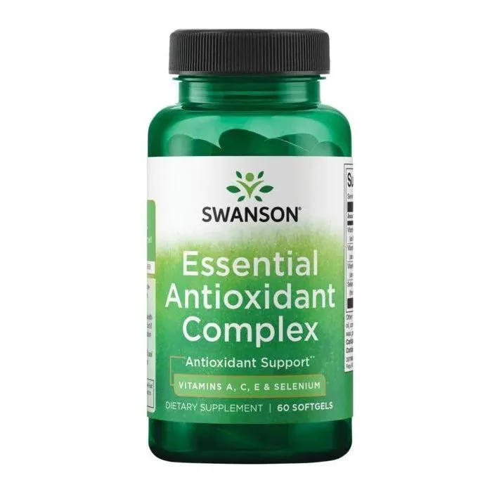 Swanson Essential Antioxidant Complex Витамини А, С, Е и селен х 60 капсули