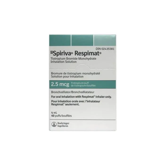 Спирива Респимат разтвор за инхалации 2.5 мг 4 мл Boehringer