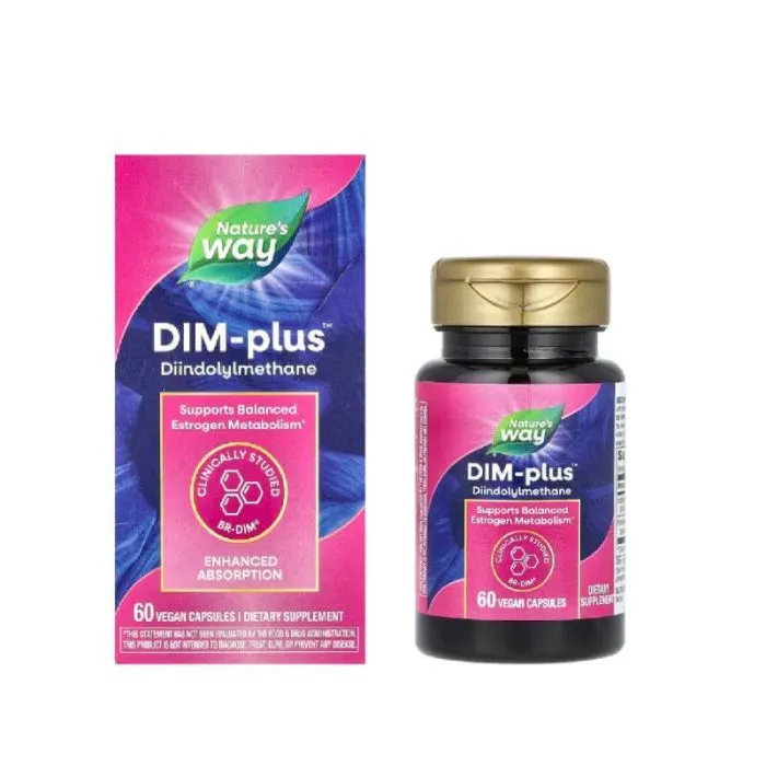 Nature's Way DIM-Plus Estrogen Metabolism За нормален естрогенен метаболизъм 200 мг 60 капсули