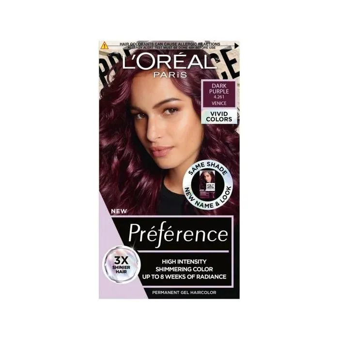 L’Oreal Preference Vivid Colors Боя за коса 4.261 Dark Purple 