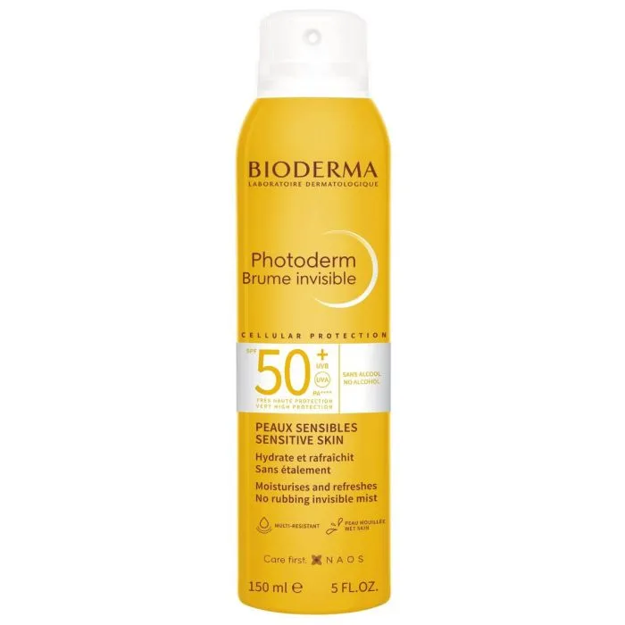 Bioderma Photoderm Слънцезащитен прозрачен спрей SPF50+ 150 мл