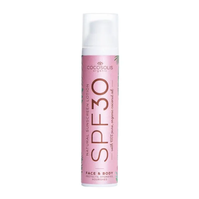 Cocosolis Natural Sunscreen Lotion Натурален слънцезащитен лосион SPF30 100 мл