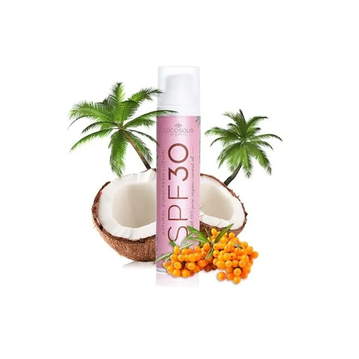 Cocosolis Natural Sunscreen Lotion Натурален слънцезащитен лосион SPF30 100 мл