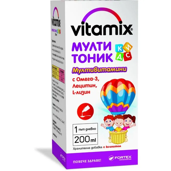 Fortex Vitamix Мулти тоник за деца 200 мл