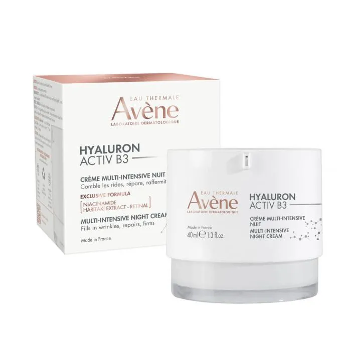 Avene Hyaluron Activ B3 Мулти-интензивен нощен крем за лице 40 мл