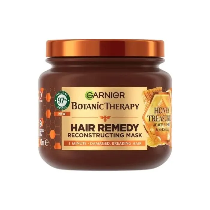 Garnier Botanic Therapy Hair Remedy Honey Treasures Маска за увредена коса 340 мл