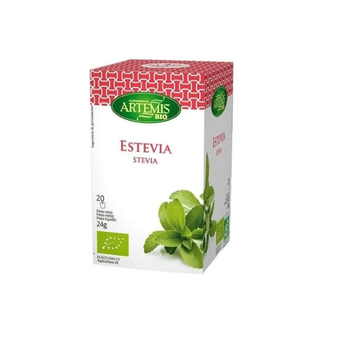 Estevia Био Чай стевия  24 гр х 20 филтърни пакетчета Artemis Bio