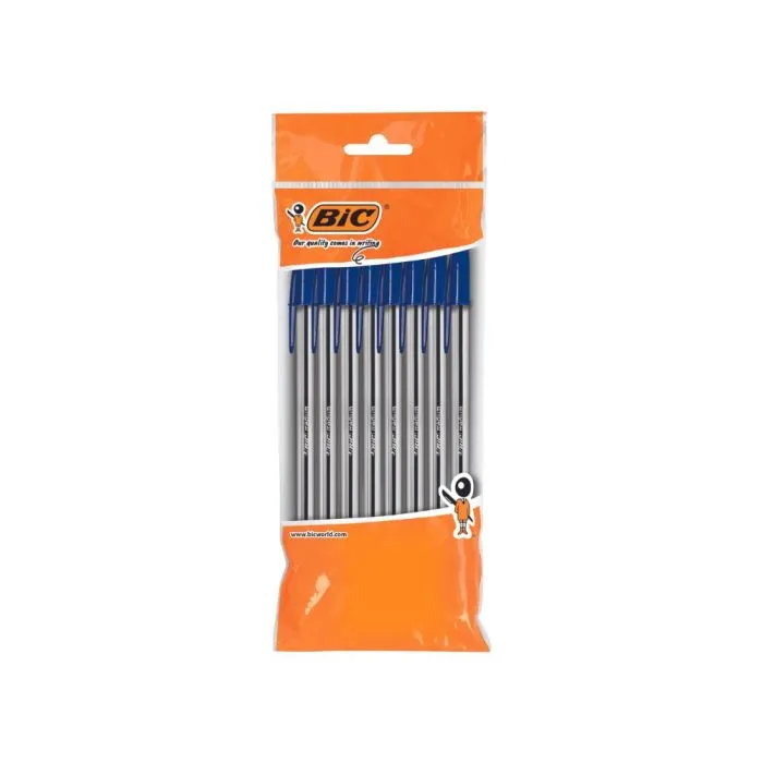 BIC Комплект химикали Cristal, Син 8 бр