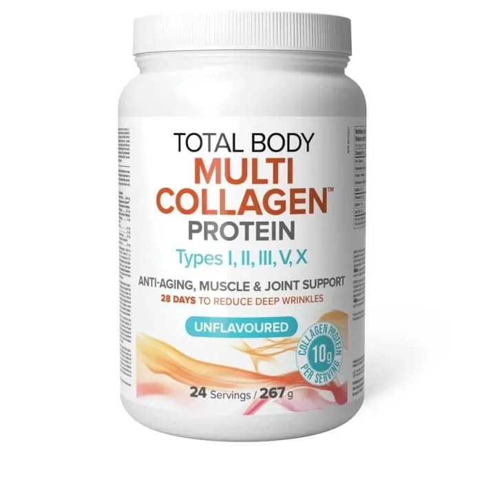 Natural Factors Total Body Multi Collagen Mулти колаген - говежди, рибешки и пилешки 267 гр
