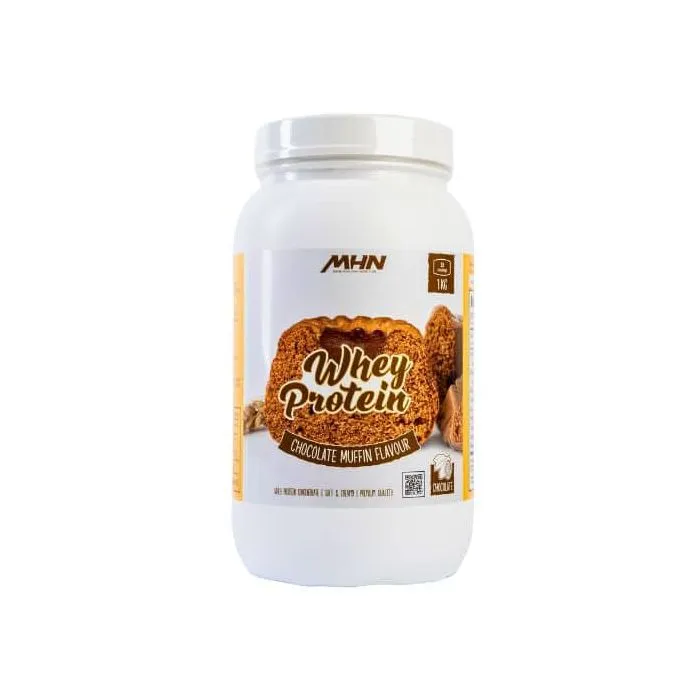 MHN Whey Protein Висококачен суроватъчен протеин с вкус на шоколадов мъфин 1 кг