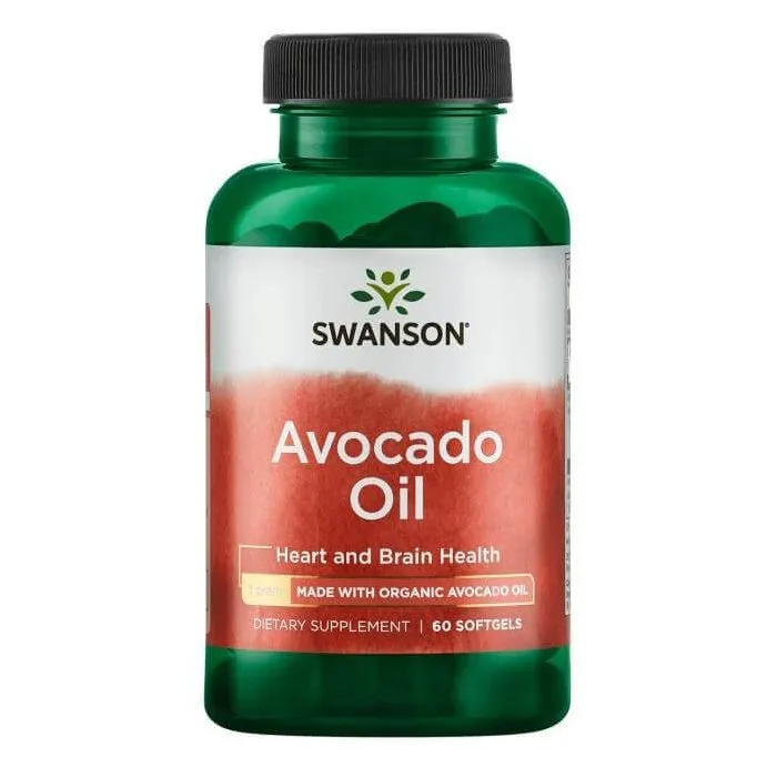 Swanson Organic Avocado Oil Масло от Авокадо х 60 капсули