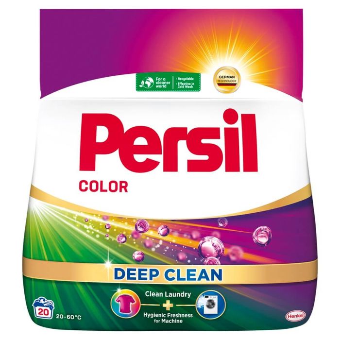 Persil Color Deep Clean Прах за цветно пране 1100 гр На цена 11.66лв ...