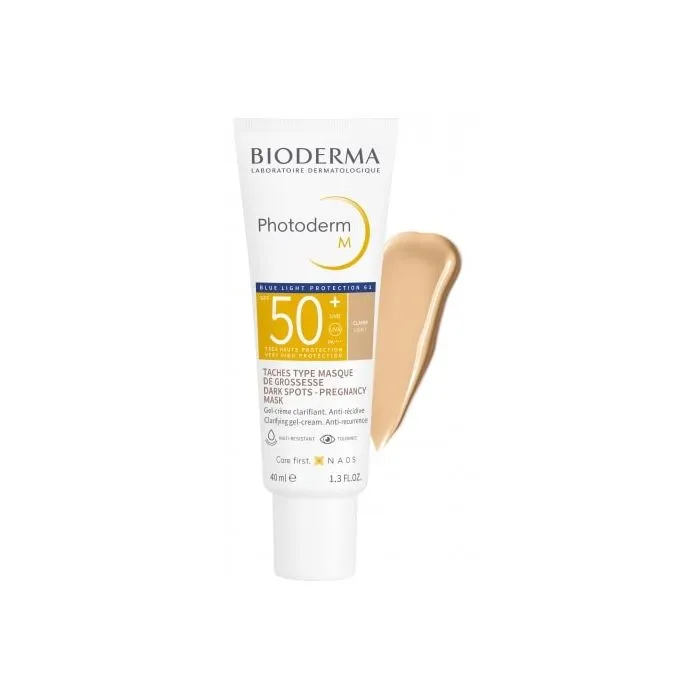 Bioderma Photoderm M Слънцезащитен оцветен крем при пигментации SPF50+ Светъл нюанс 40 мл
