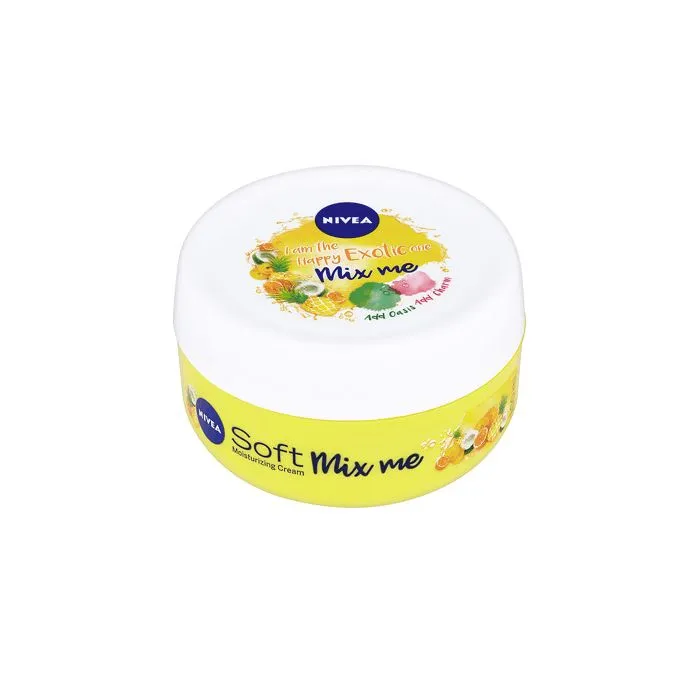 Nivea Creme Soft Mix Me Exotic Хидратиращ универсален крем за лице, ръце и тяло 50 мл