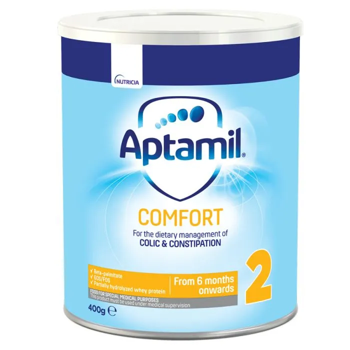 Aptamil Comfort 2 Адаптирано мляко при колики 6-12 месеца 400 г