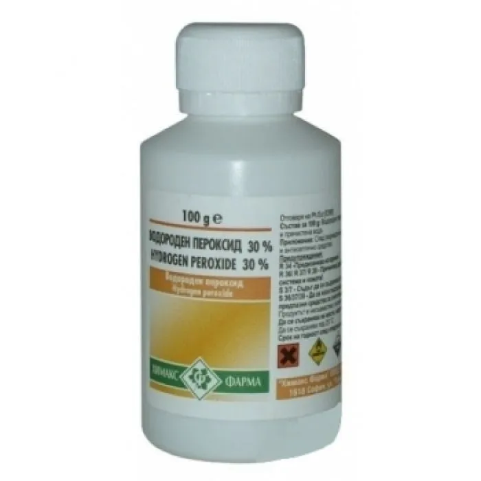 Водороден пероксид 30% 100 г Chemax Pharma