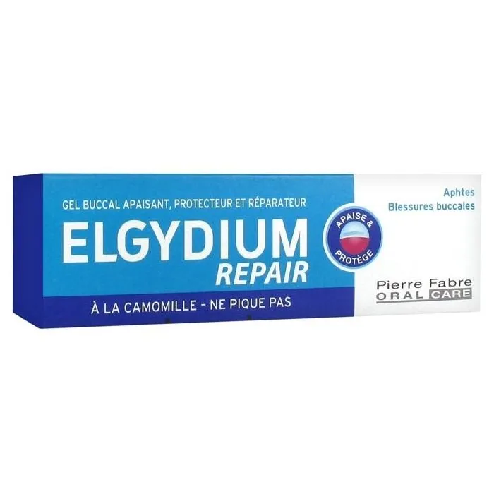 Elgydium Repair Възстановяващ и успокояващ гел за устна лигавица 15 мл